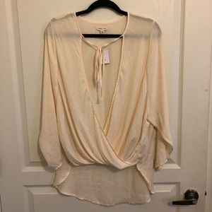 Urban Outfitters | deep V front-tie top